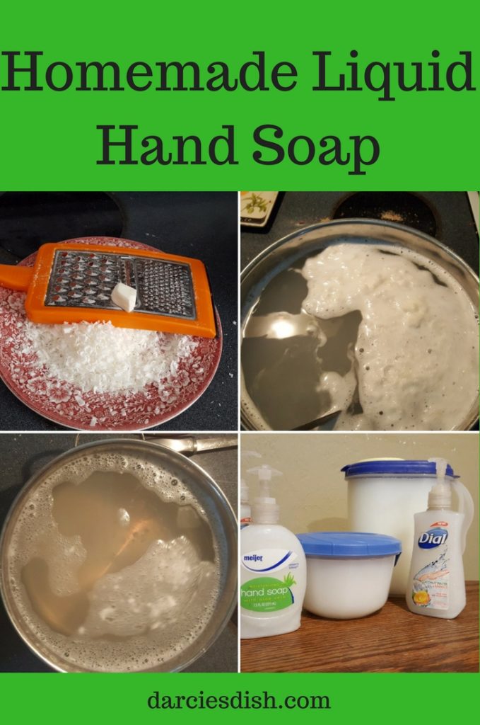 Easy Homemade Liquid Hand Soap Darcies Dish